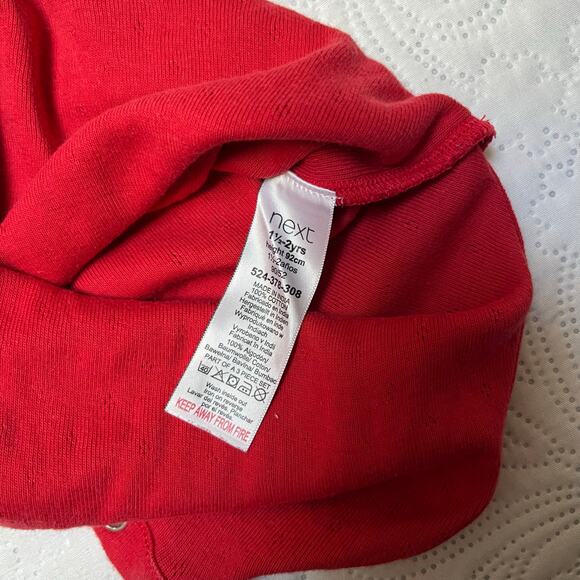 Next Baby Pointelle Bodysuit Size 2 - Picture 6 of 7